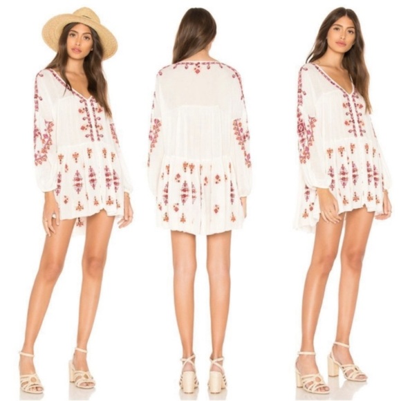 EUC Adrianna Free People Tunic Top/Dress Size Medium - Picture 1 of 4